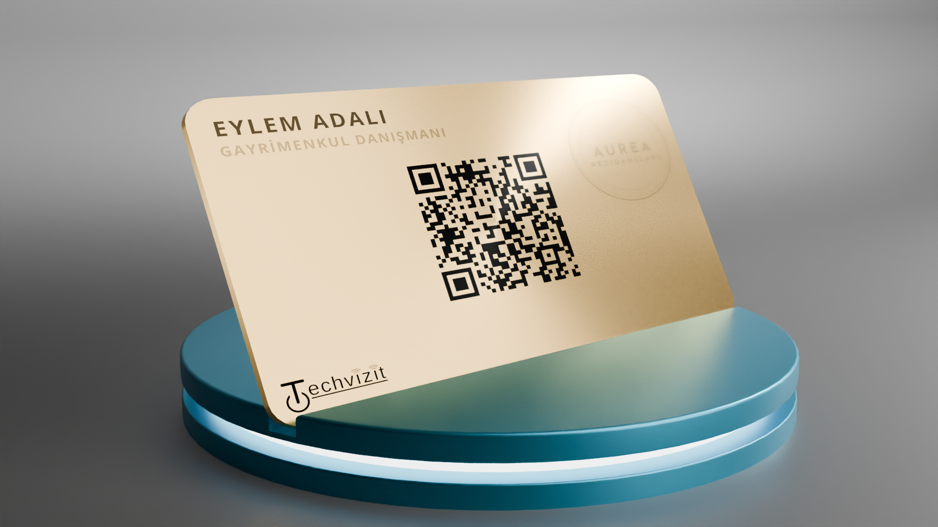 Emlak Danışmanı Kartı - Arka